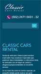 Mobile Screenshot of classiccarsrental.net